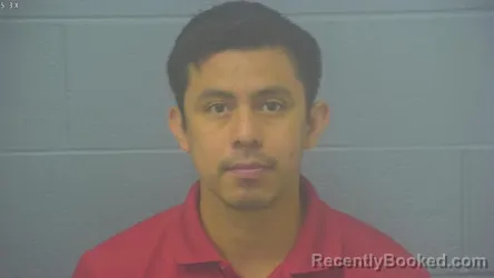 Mugshot of MIGUEL ANGEL AQUINO-SAN JUAN booked in Greene County, Missouri on April 3, 2026