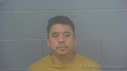 Mugshot of MIGUEL ANGEL ARMAS-ZUNIGA booked in Greene County, Missouri on March 27, 2026