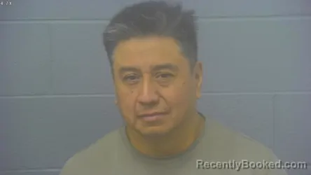 Mugshot of MIGUEL ANGEL DELGADILLO CARMONA booked in Greene County, Missouri on March 10, 2026