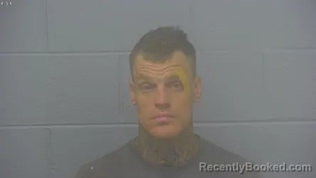 Mugshot of Marcus Mitchell Burleson booked in Greene County, Missouri on August 3, 2026