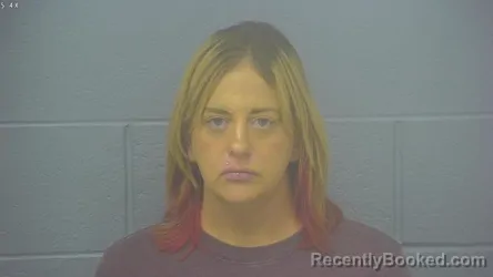 Mugshot of MIKAYLA CARLENE BINGHAM booked in Greene County, Missouri on May 12, 2026