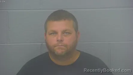 Mugshot of Matthew John Burns booked in Greene County, Missouri on August 24, 2026