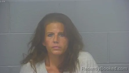 Mugshot of Michelle Erica Boroughs booked in Greene County, Missouri on August 13, 2026