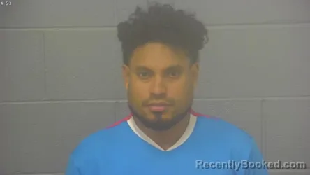 Mugshot of Mario Enrique Cruz-Ramos booked in Greene County, Missouri on August 23, 2026