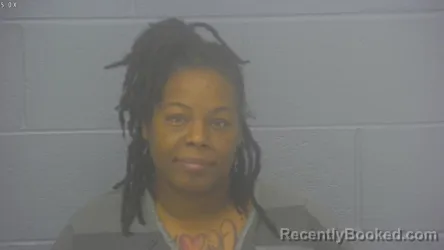 Mugshot of Marcia Louise Coleman-Pope booked in Greene County, Missouri on August 5, 2026