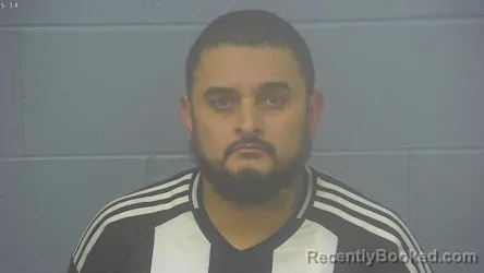 Mugshot of Marlon Rubein Castillo Carranza booked in Greene County, Missouri on September 25, 2026