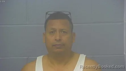 Mugshot of Manuel De Jesus Chavez-Suarez booked in Greene County, Missouri on October 9, 2026