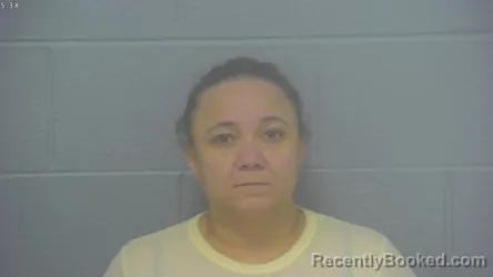 Mugshot of MARIA JOSE DIAZ CORDOBA booked in Greene County, Missouri on April 24, 2026