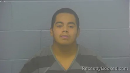 Mugshot of Manuel Arenas Flores booked in Greene County, Missouri on October 6, 2026