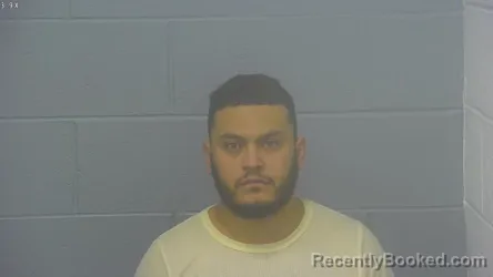 Mugshot of MISAEL MAXIMINO FLORES JIMENEZ booked in Greene County, Missouri on May 22, 2026