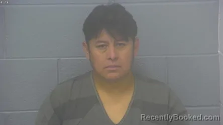 Mugshot of Manuel Flores-Penaloza booked in Greene County, Missouri on October 10, 2026