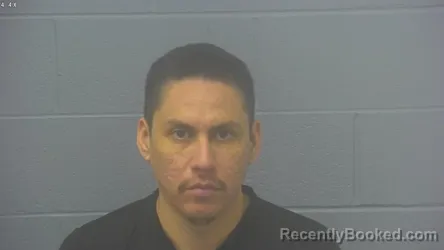 Mugshot of Marco Antonio Guadalupe-Sanchez booked in Greene County, Missouri on October 8, 2026
