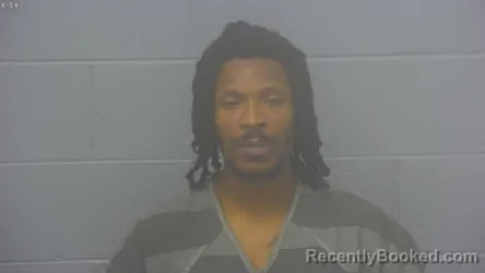 Mugshot of Marcellius James Garner booked in Greene County, Missouri on October 8, 2026