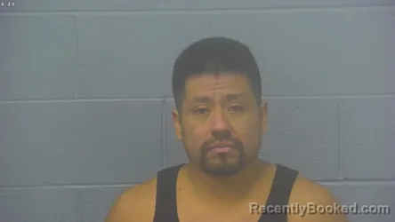 Mugshot of Manuel Gonzalez Adame booked in Greene County, Missouri on October 13, 2026