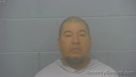 Mugshot of Mario Garcia-Solorzano booked in Greene County, Missouri on August 24, 2026