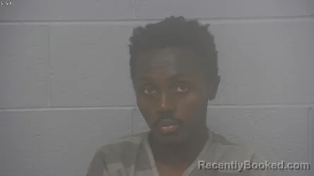 Mugshot of Micah Kipkirui booked in Greene County, Missouri on August 17, 2026