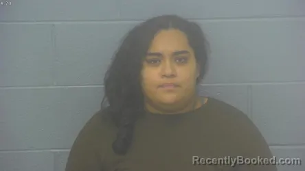 Mugshot of Millani Luna Ramos booked in Greene County, Missouri on October 13, 2026