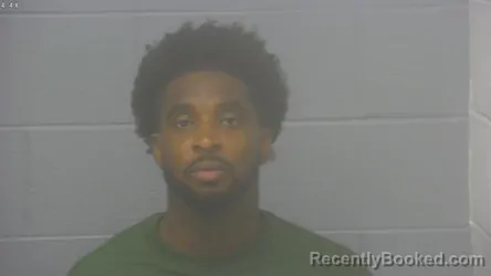 Mugshot of Maurice Charles Lovejoy booked in Greene County, Missouri on August 17, 2026