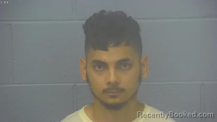 Mugshot of MIGUEL ANGEL MEJIA MATAMOROS booked in Greene County, Missouri on June 26, 2026
