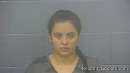 Mugshot of Michel Daiana Martinez-Gonzalez booked in Greene County, Missouri on August 7, 2026