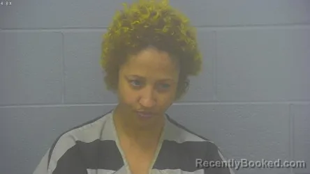 Mugshot of Monique Sherree Mcgill booked in Greene County, Missouri on October 8, 2026
