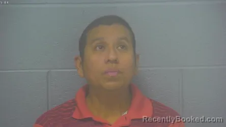 Mugshot of Moises Malaga Polito booked in Greene County, Missouri on September 26, 2026