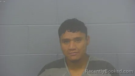 Mugshot of Miguel Patlan Balderas booked in Greene County, Missouri on October 6, 2026