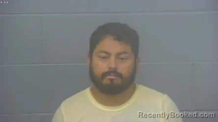 Mugshot of MELVIN ORLANDO PINEDA OLIVA booked in Greene County, Missouri on May 21, 2026