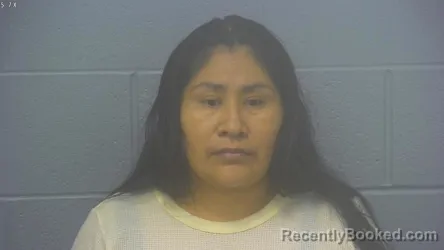 Mugshot of MARIA PEREZ SANTIZ