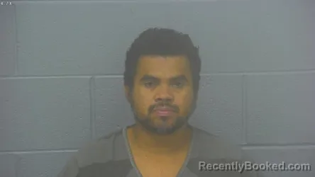 Mugshot of Marlon David Ruiz Berris booked in Greene County, Missouri on October 10, 2026