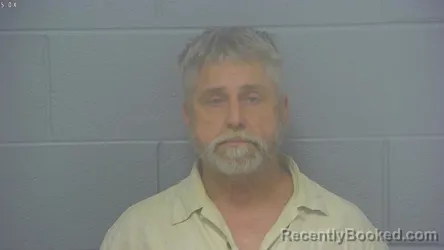 Mugshot of MICHAEL BENTLEY RUSSELL booked in Greene County, Missouri on March 22, 2026