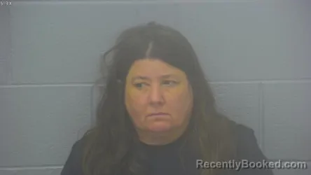 Mugshot of Melina Magdalen Spanos booked in Greene County, Missouri on October 3, 2026