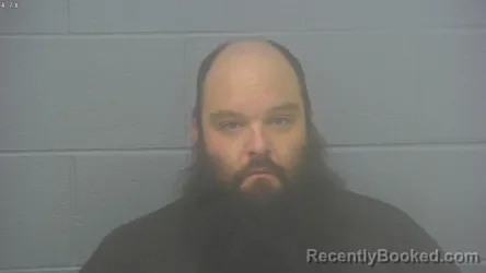 Mugshot of MARK ALAN THOMAS booked in Greene County, Missouri on March 23, 2026