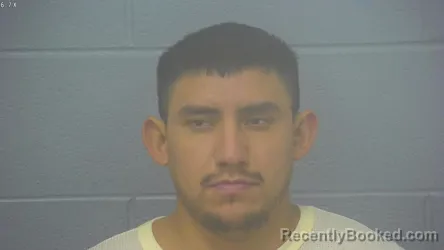 Mugshot of MARVIN NOE VASQUEZ-GARCIA booked in Greene County, Missouri on July 30, 2026