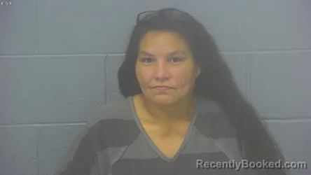 Mugshot of Mary Jane Velasco booked in Greene County, Missouri on August 13, 2026