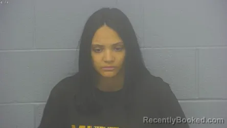 Mugshot of Nevaeh Beth Jones booked in Greene County, Missouri on August 26, 2026