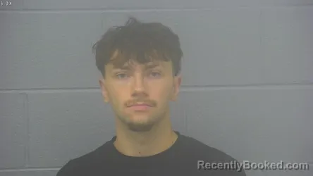 Mugshot of Nicholas Adam Thompson booked in Greene County, Missouri on September 20, 2026
