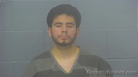 Mugshot of NOE ARAN FRANCISCO TORRES RAMOS booked in Greene County, Missouri on May 14, 2026