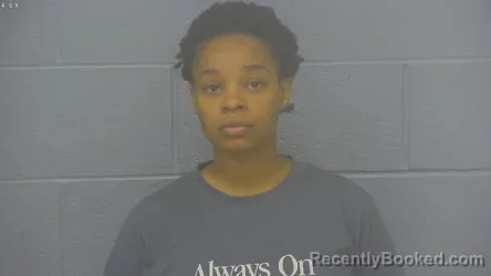 Mugshot of NOMA LAKAYLA THOMPSON booked in Greene County, Missouri on March 25, 2026