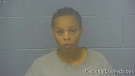Mugshot of Noma Lakayla Thompson booked in Greene County, Missouri on August 10, 2026