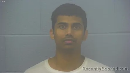 Mugshot of NAGA RAJU TEEGALA booked in Greene County, Missouri on April 30, 2026