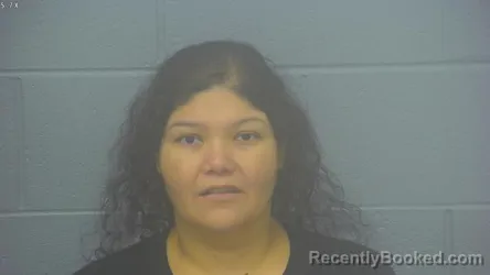 Mugshot of NANCY ZAVALA booked in Greene County, Missouri on March 24, 2026