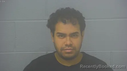 Mugshot of Omar Escobar-Rivera booked in Greene County, Missouri on August 8, 2026