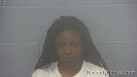 Mugshot of Olivia Shekinah James booked in Greene County, Missouri on July 31, 2026