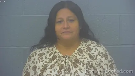 Mugshot of Ofelia Tevalan-Gonzalez booked in Greene County, Missouri on August 5, 2026