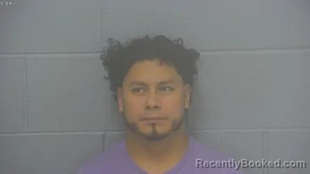 Mugshot of Pablo Manuel Barreno-Colop booked in Greene County, Missouri on July 27, 2026