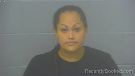 Mugshot of Pashuntz Leora Craig-Bracamonte booked in Greene County, Missouri on October 12, 2026