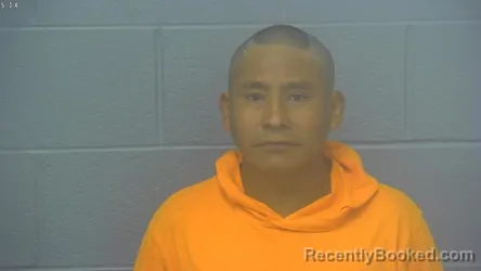 Mugshot of Pedro Cuz Sagui booked in Greene County, Missouri on October 16, 2026