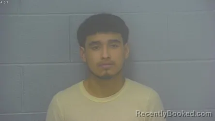Mugshot of Rigoberto Aleman Reyes booked in Greene County, Missouri on September 24, 2026