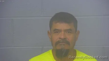 Mugshot of Ruben Alva Arellano booked in Greene County, Missouri on August 26, 2026
